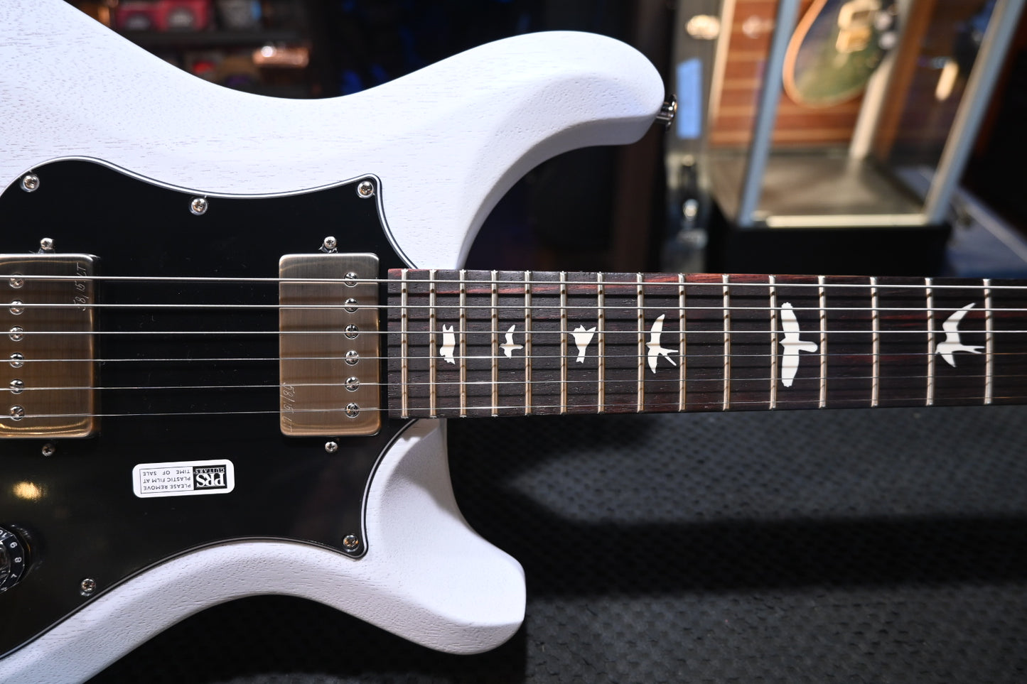 PRS S2 Standard 22 Satin - Pearl White Guitar #1444 - Danville Music