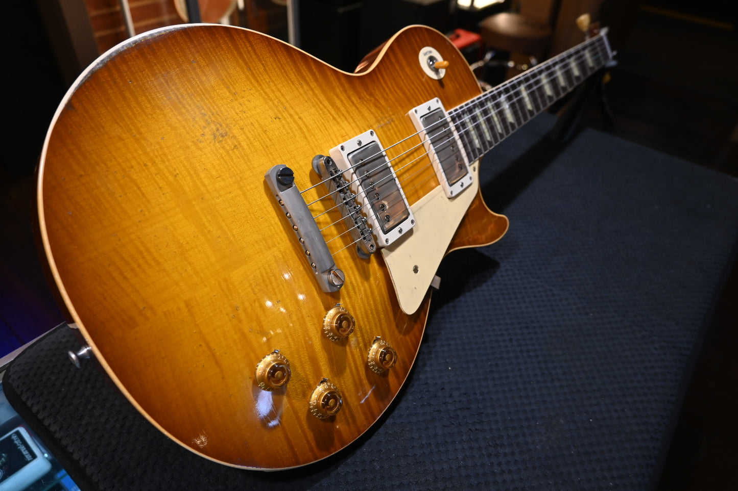 Gibson Custom Shop 1959 Les Paul Standard Reissue Murphy Lab Heavy Aged - Golden Poppy Burst Guitar #3877