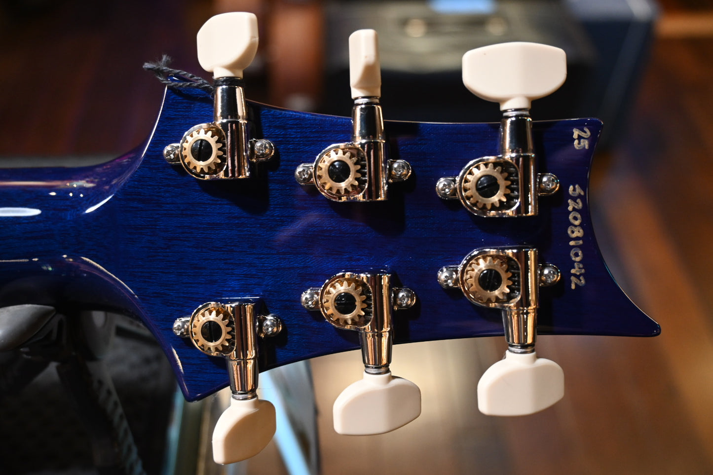 PRS S2 Special Semi-Hollow - Faded Gray Black Blue Burst Guitar #1042 - Danville Music