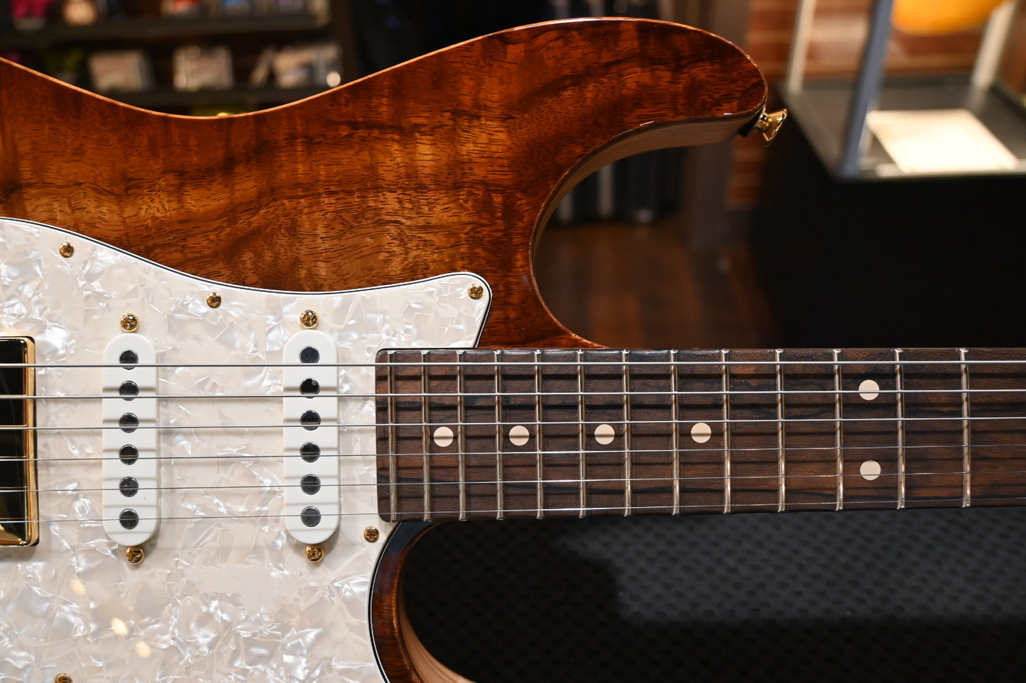 Tom Anderson Drop Top Classic Hollow - Tobacco Shaded Edge Guitar #923P - Danville Music