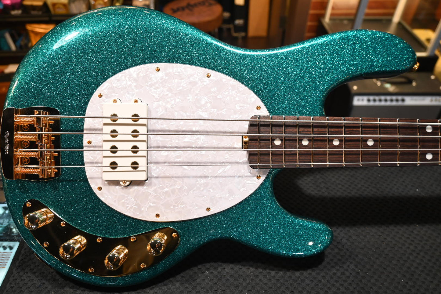 Music Man Stingray Special H - Ocean Sparkle Bass #2149 - Danville Music