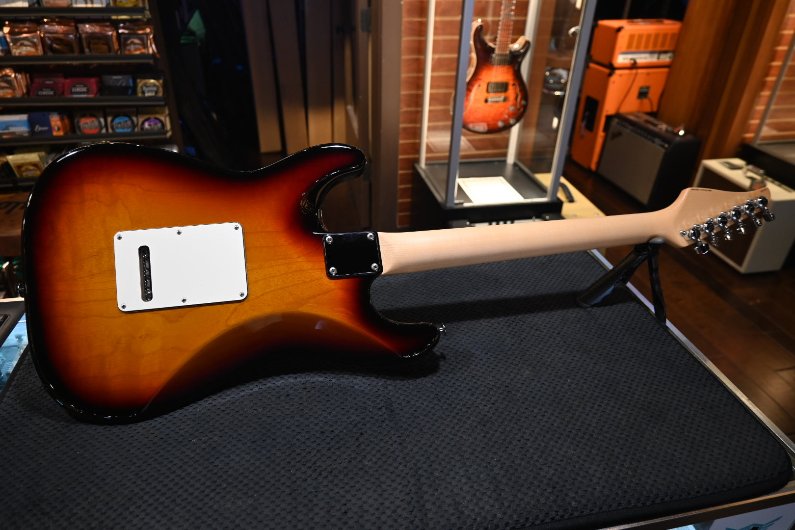 Suhr Classic S Maple SSS - 3 Tone Burst Guitar #6158 - Danville Music