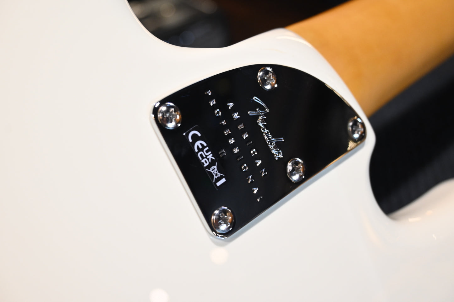 Fender American Professional II Jazz Bass - Olympic White Bass #4036 - Danville Music