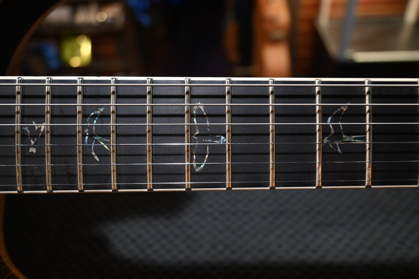 PRS Wood Library McCarty 594 Hollowbody II 10-Top - Charcoal Purple Burst Guitar #3511