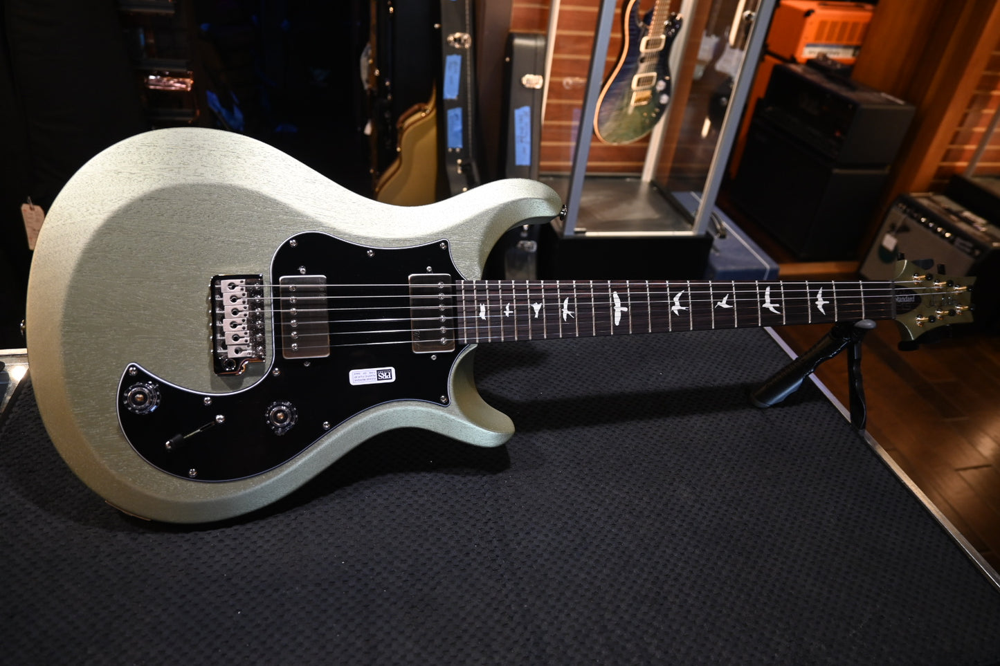 PRS S2 Standard 22 Satin - Mavis Mint Metallic Guitar #1590 - Danville Music