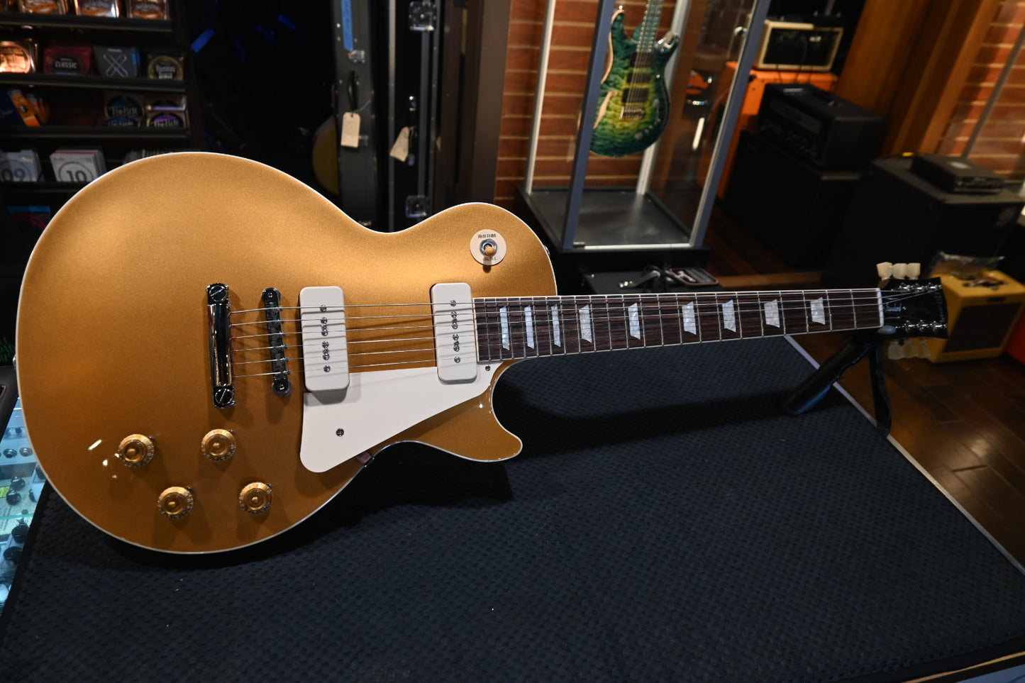 Gibson Les Paul Standard ‘50s P-90 - Goldtop Guitar #0327 - Danville Music