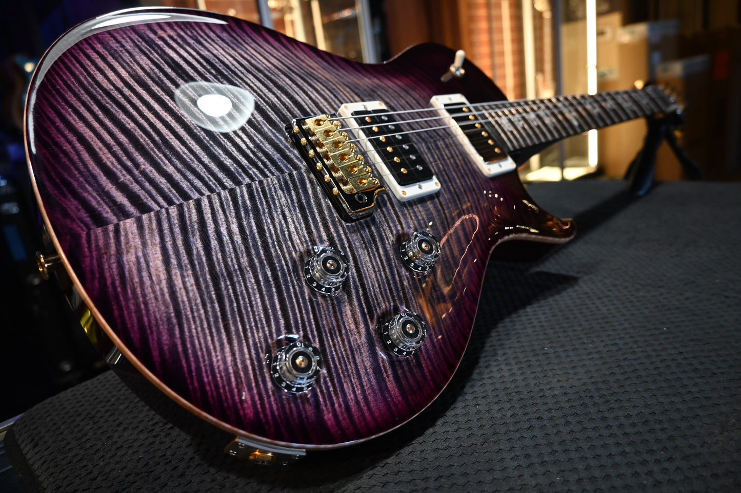 PRS Tremonti Trem 10-Top - Charcoal Purple Burst Guitar #8804 - Danville Music