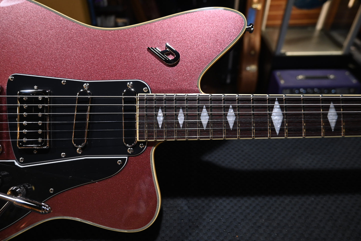 Duesenberg Paloma - Catalina Sunset Rose Guitar #1518