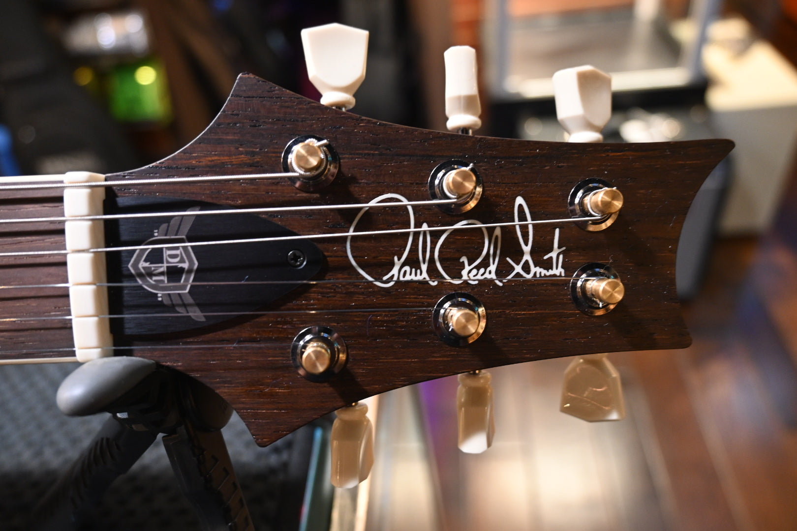 PRS Wood Library McCarty 594 Semi-Hollow Danville Music 35th Anniversary Artist Top Gold Storm Fade Guitar #2873 - Danville Music