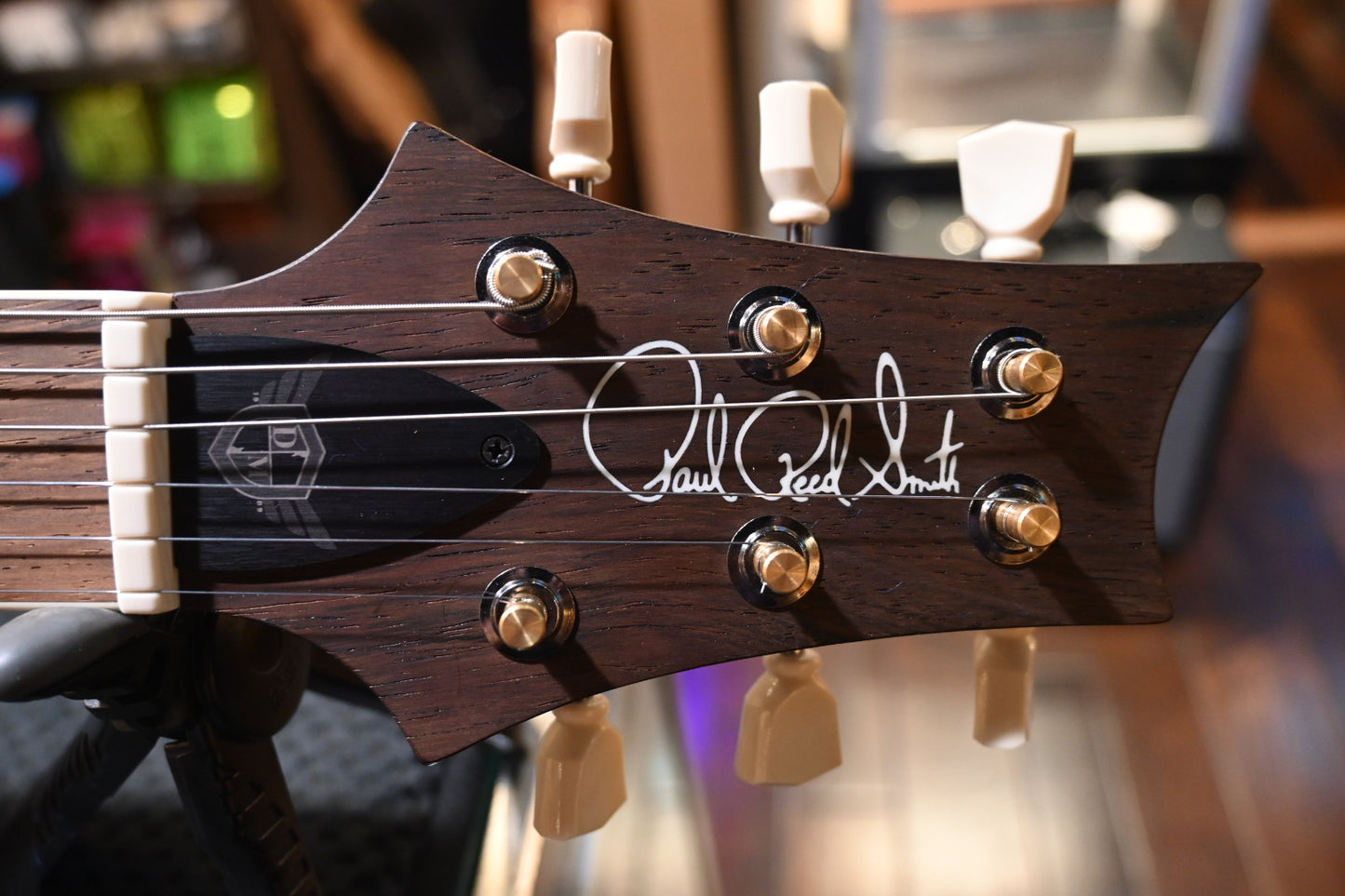 PRS Wood Library McCarty 594 Semi-Hollow Danville Music 35th Anniversary Artist Top - Gold Storm Fade Guitar #2877