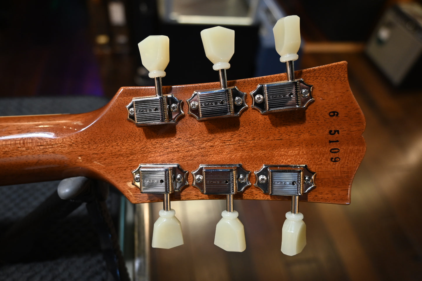 Gibson Custom Shop 1956 Les Paul Standard Reissue Goldtop VOS PSL - Double Gold Guitar #5109