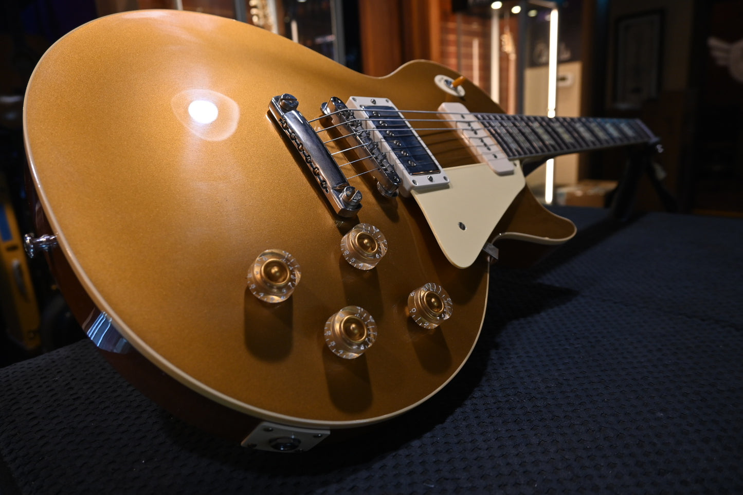 Gibson Custom Shop 1956 Les Paul Standard Reissue Goldtop VOS PSL - Double Gold Guitar #5109