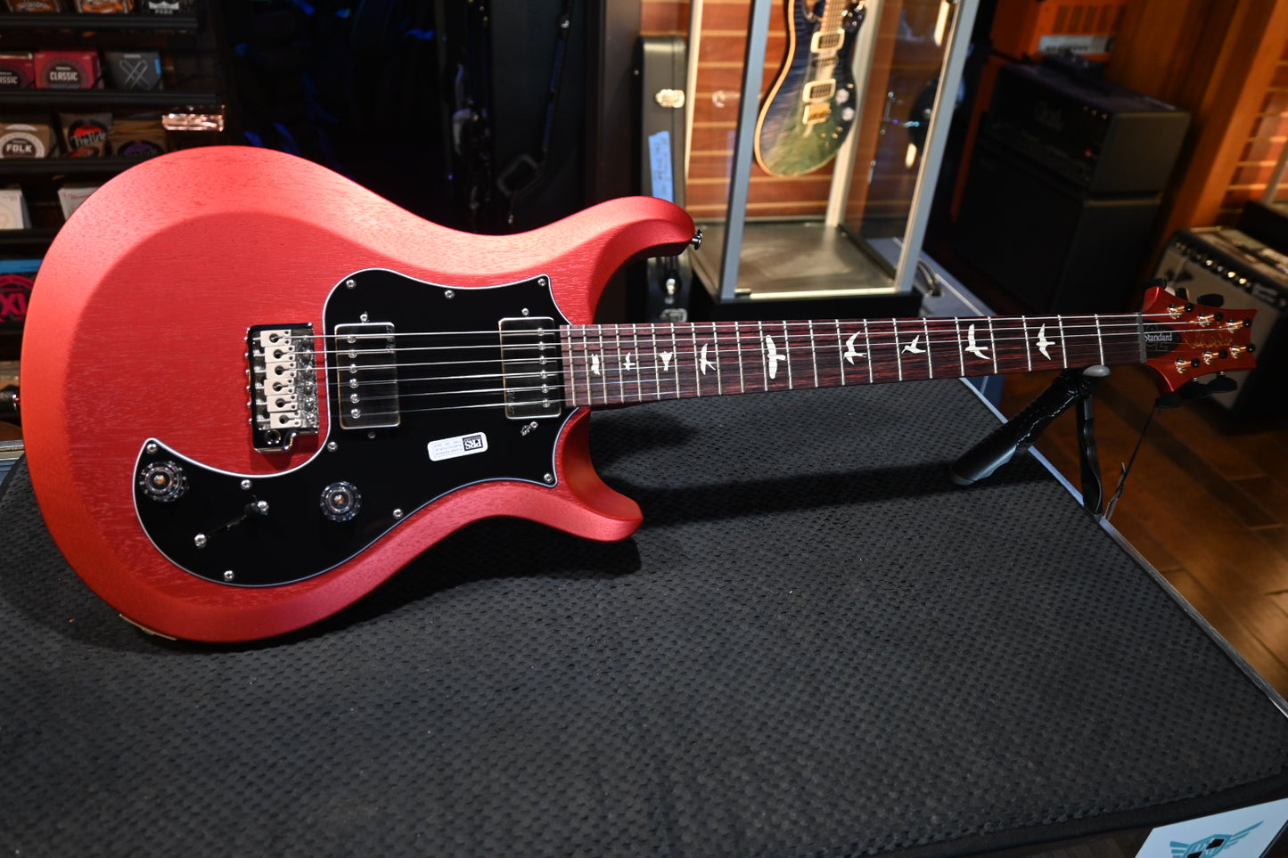 PRS S2 Standard 22 Satin - Red Apple Metallic Guitar #1463 - Danville Music