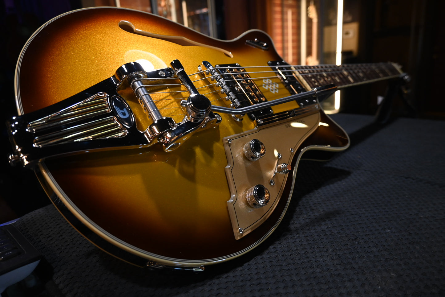 Duesenberg Alliance Series Joe Walsh Signature - Gold Burst Guitar #2140