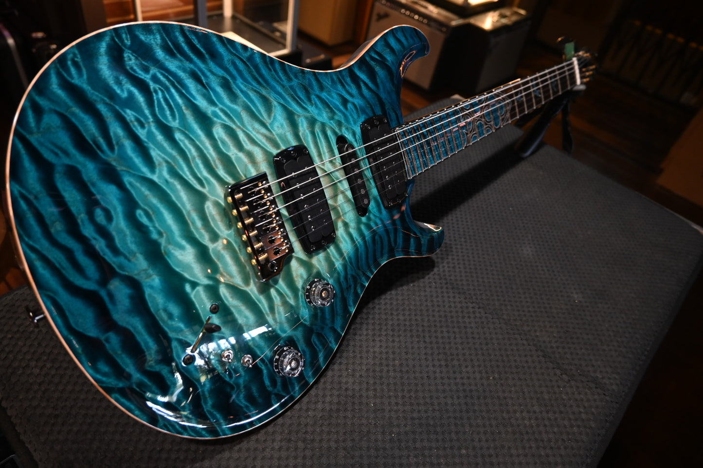 PRS Private Stock Modern Eagle V Gothic - Sub-Zero Glow #10563 - Danville Music