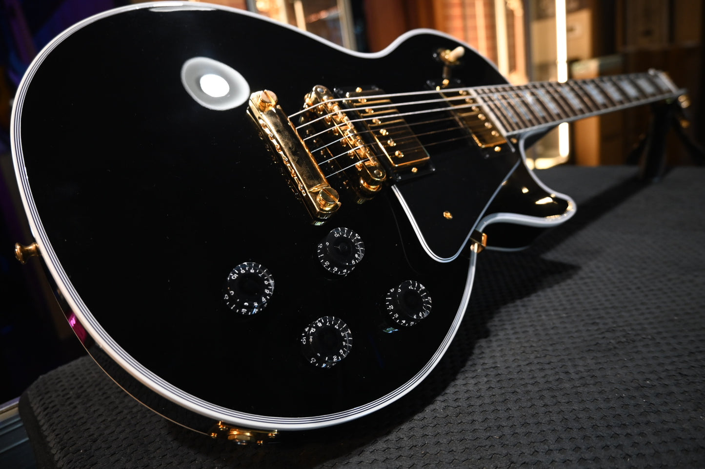 Gibson Custom Shop Les Paul Custom 2024 - Ebony Guitar #2988
