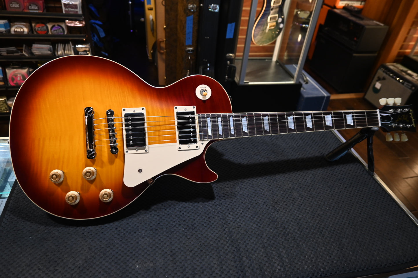Epiphone Inspired by Gibson Custom 1959 Les Paul Standard Reissue - Deep Cherry Sunburst #5275