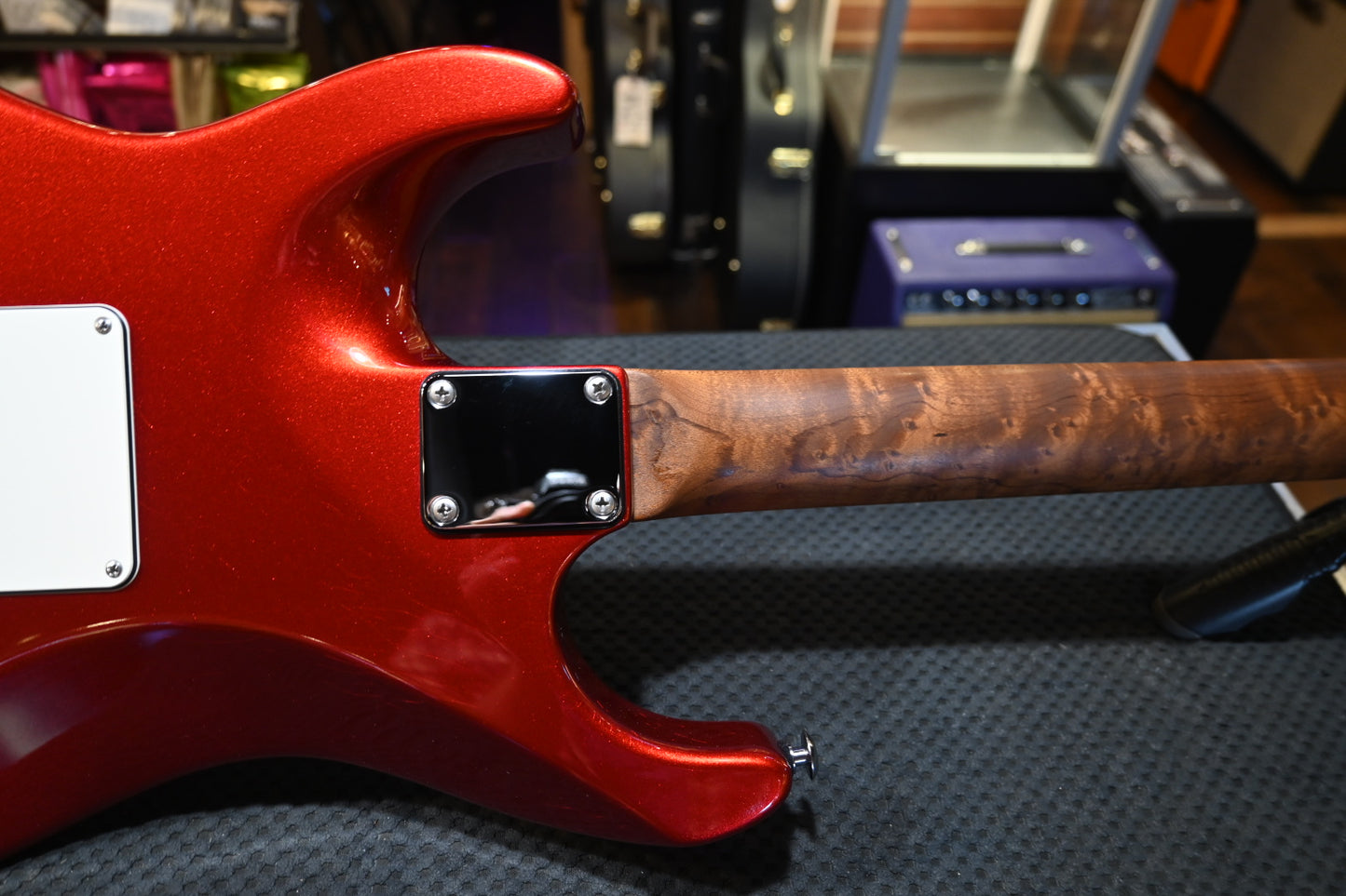 Suhr Pete Thorn Signature Series Traditional 90 - Candy Apple Red Guitar #9365 - Danville Music