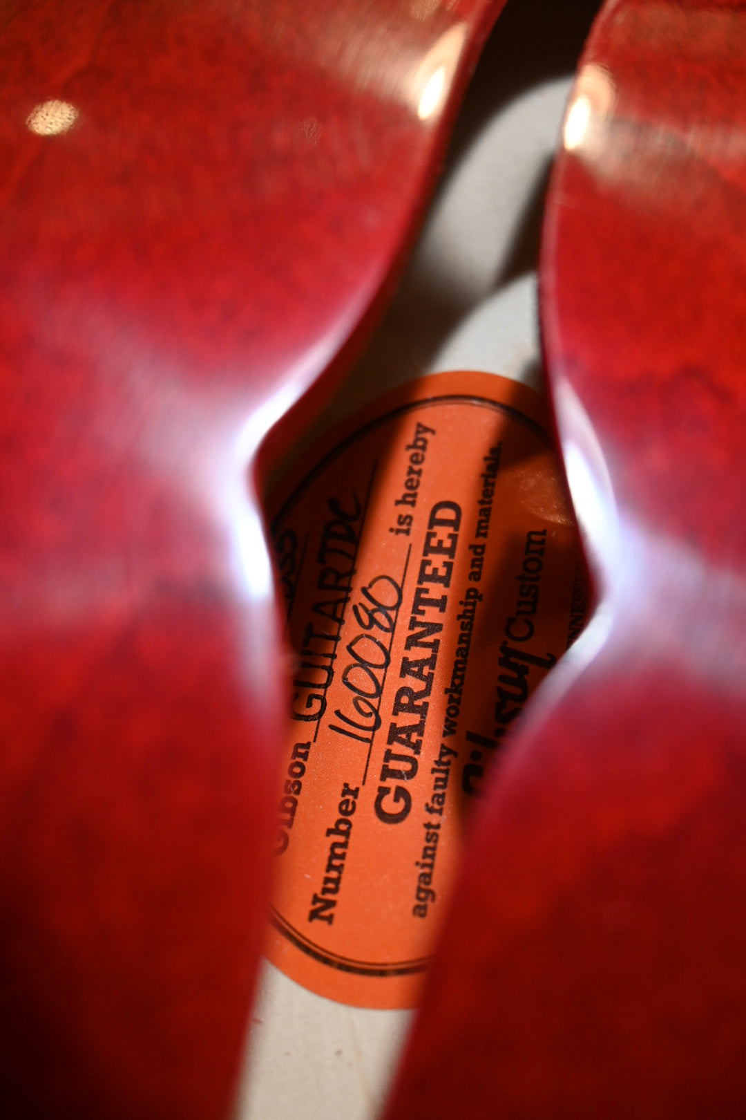 Gibson Custom Shop 1964 ES-335 Reissue VOS - ‘60s Cherry Guitar #0080 - Danville Music