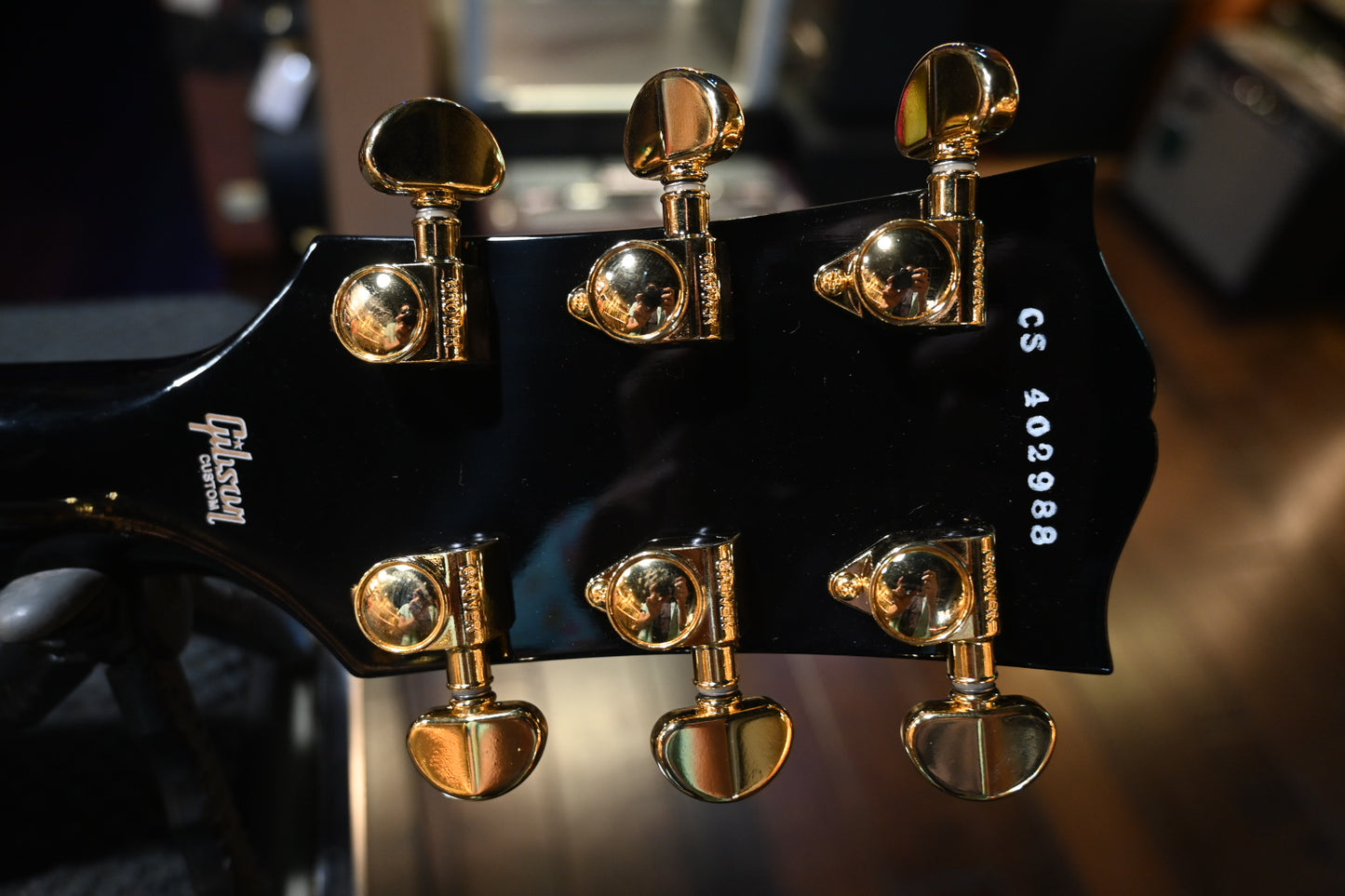Gibson Custom Shop Les Paul Custom 2024 - Ebony Guitar #2988
