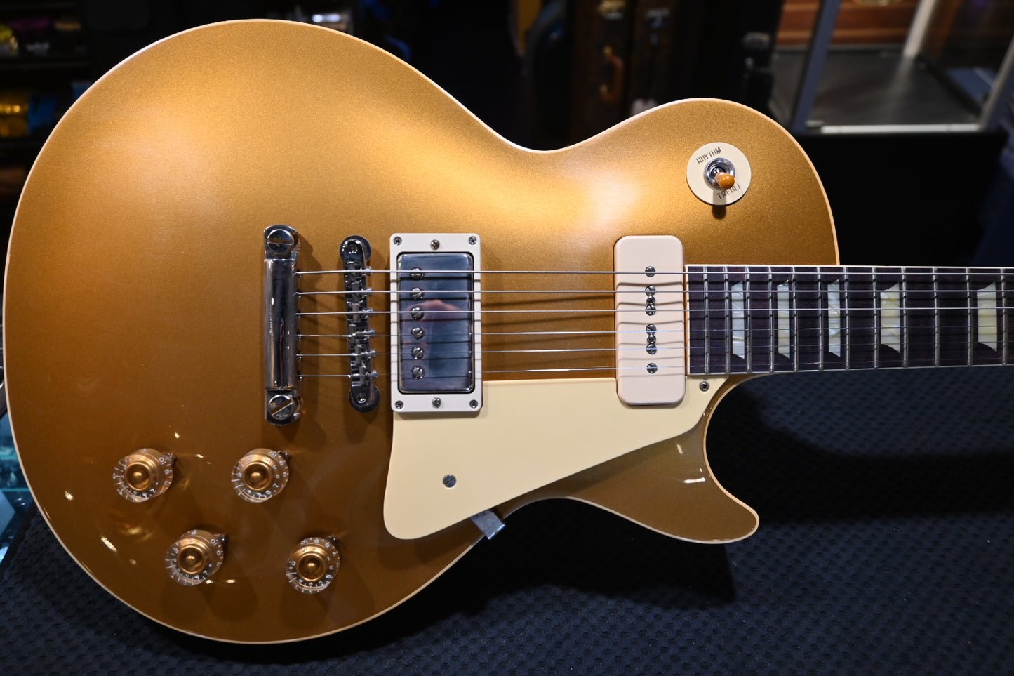 Gibson Custom Shop 1956 Les Paul Standard Reissue Goldtop VOS PSL - Double Gold Guitar #5109