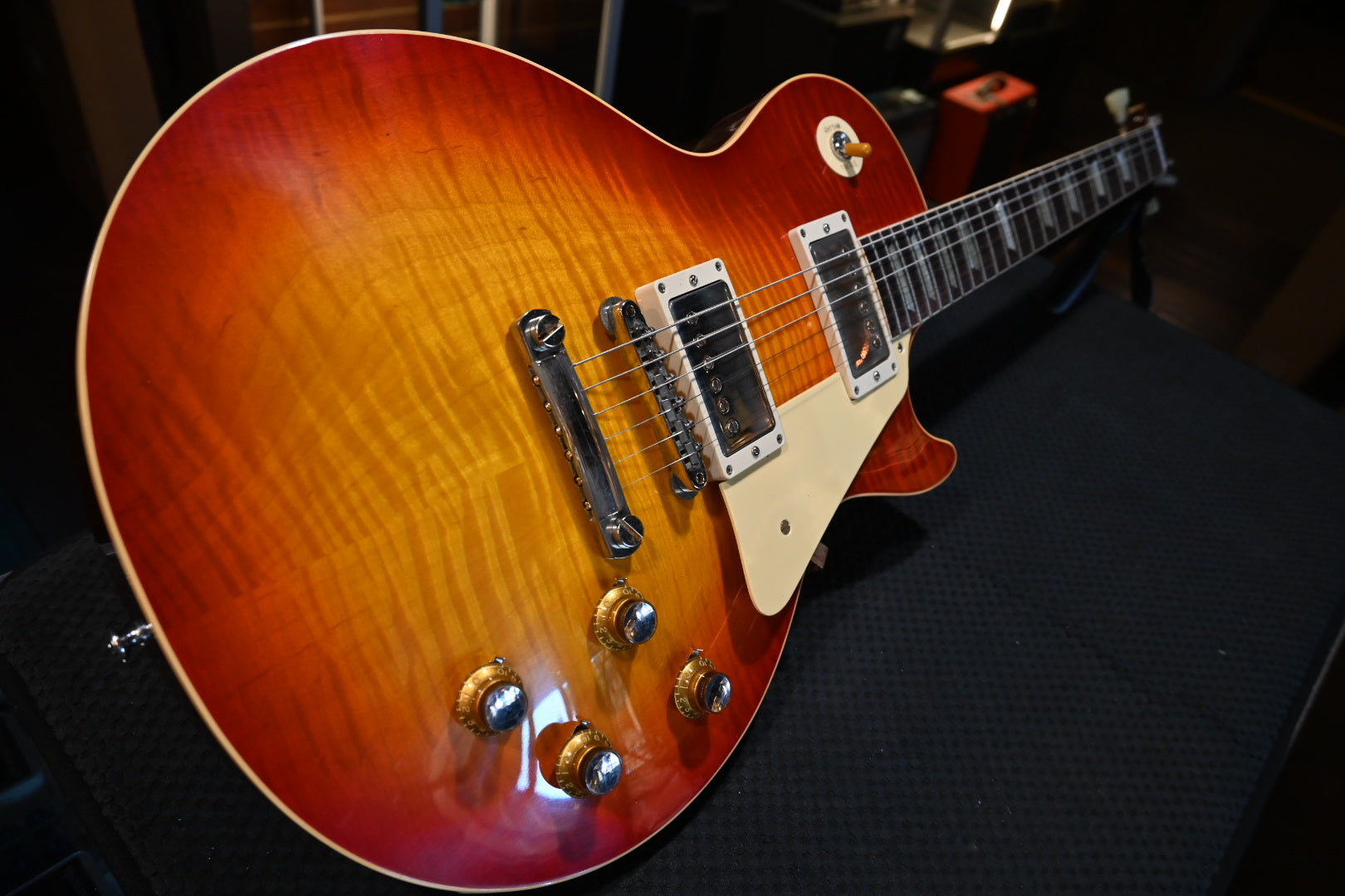 Gibson Custom Shop 1960 Les Paul Standard Reissue VOS - Washed Cherry Sunburst Guitar #4353 - Danville Music