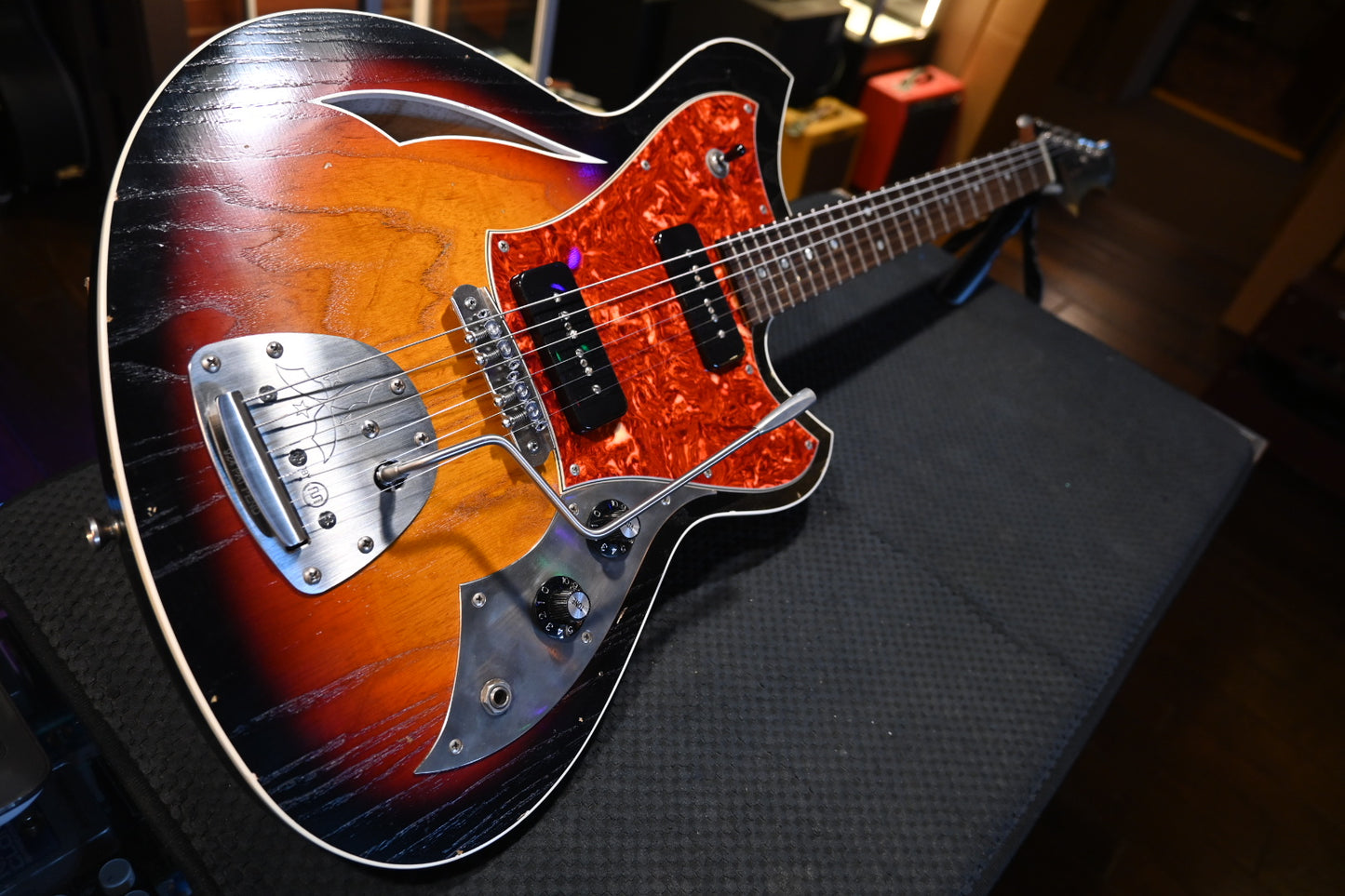 Novo Nucleus Miris J - 3-Tone Burst Guitar #4696 - Danville Music