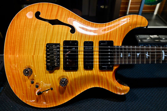 PRS Private Stock Special Semi-Hollow LTD 2022 - Citrus Glow Guitar #10060 - Danville Music