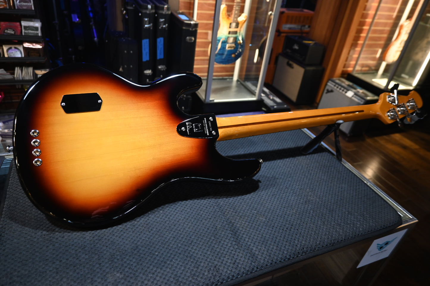 Music Man Pino Palladino Fretted - 79 Burst Bass #0794 - Danville Music