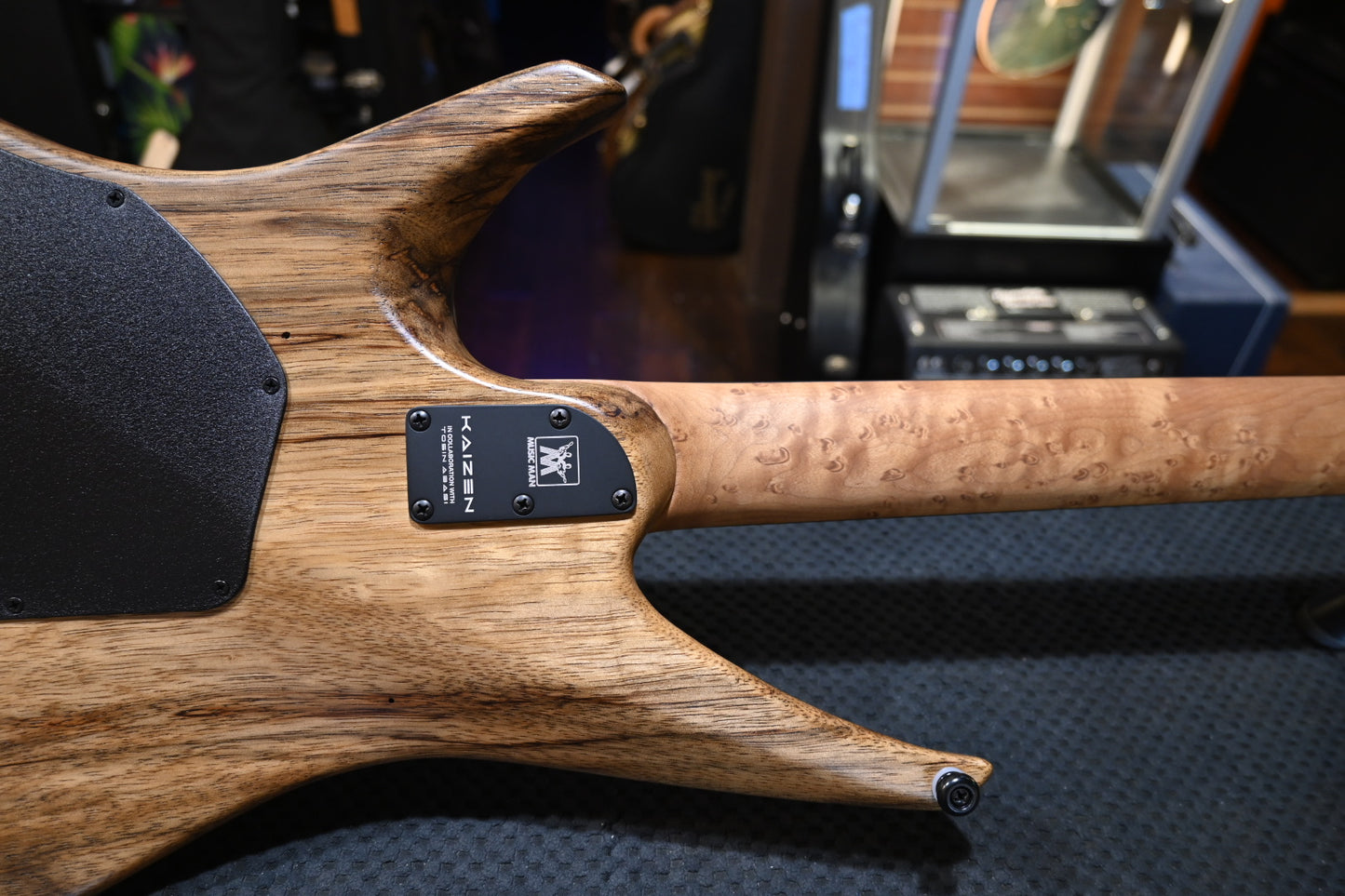 Music Man Kaizen 6 LTD - Black Limba Guitar #2213