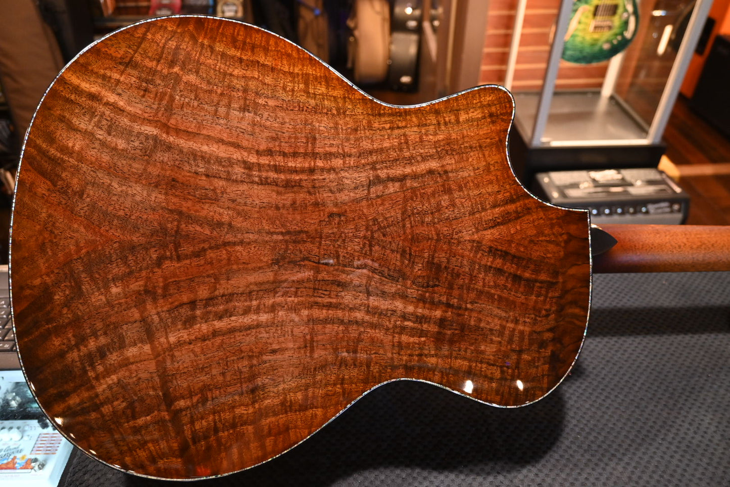 Taylor 50th Anniversary PS14ce LTD Cedar/Claro Walnut Guitar #4001 w/ Matching Circa 74 Amp. Only 16 Made!