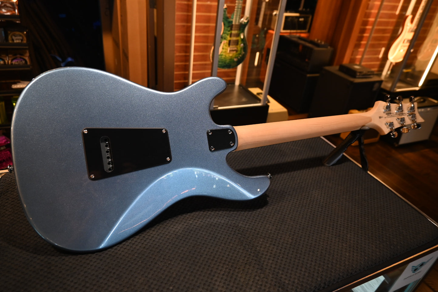 PRS SE NF3 Rosewood - Ice Blue Metallic Guitar #6579 - Danville Music