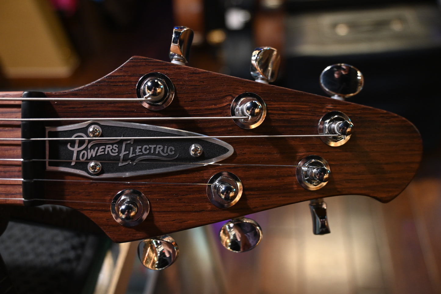 Powers Electric A-Type PF42 Hard Tail - Dark British Racing Green Guitar #B002 - Danville Music