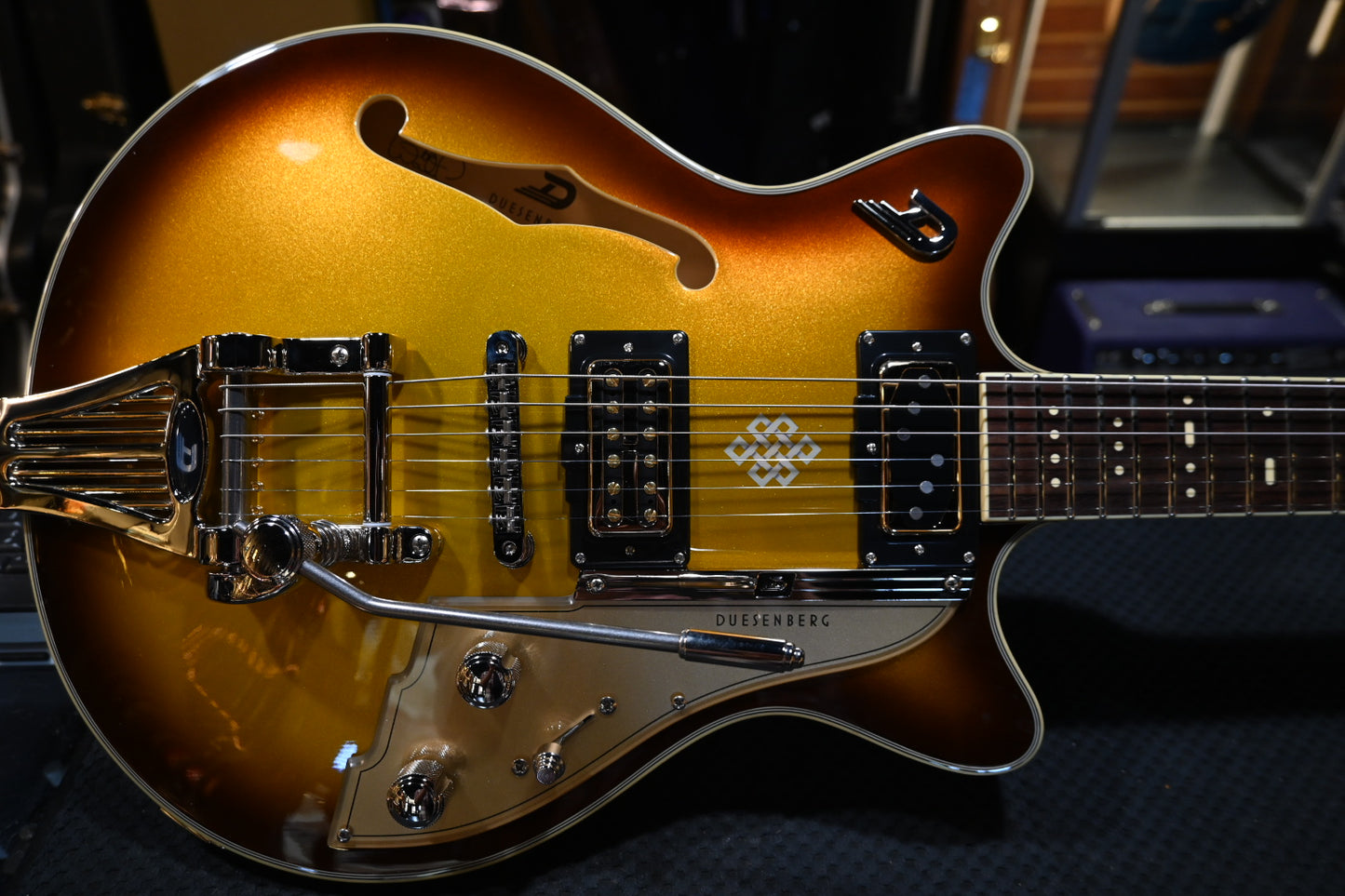 Duesenberg Alliance Series Joe Walsh Signature - Gold Burst Guitar #2140