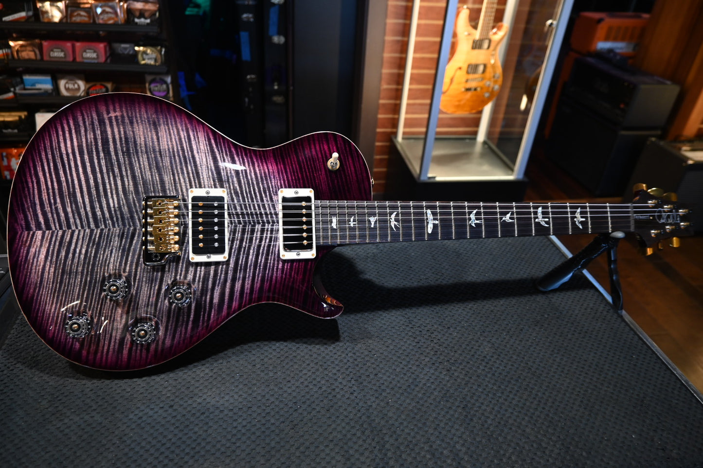 PRS Tremonti Trem 10-Top - Charcoal Purple Burst Guitar #8804 - Danville Music