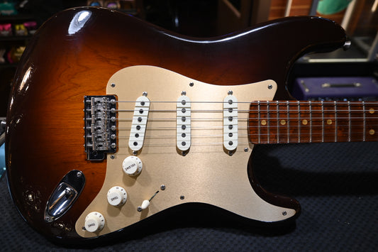 Fender Custom Shop Special 50’s Stratocaster Closet Classic 2016 - Chocolat 3-Tone Sunburst Guitar #8068 - Danville Music