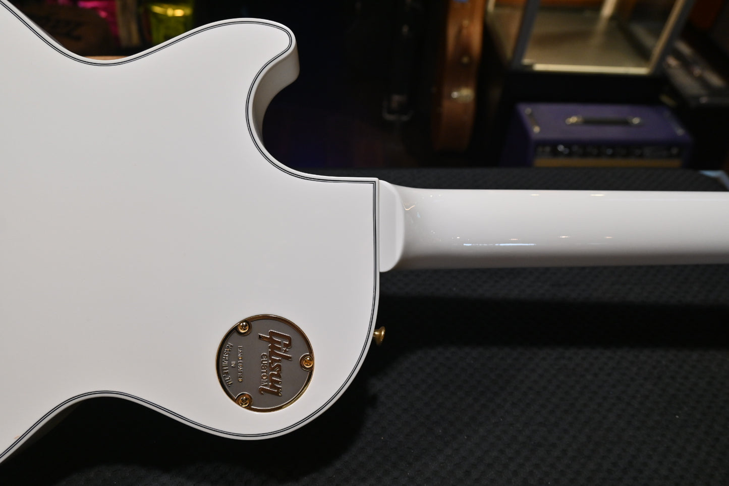 Gibson Custom Shop Les Paul Custom - Alpine White Guitar #2509