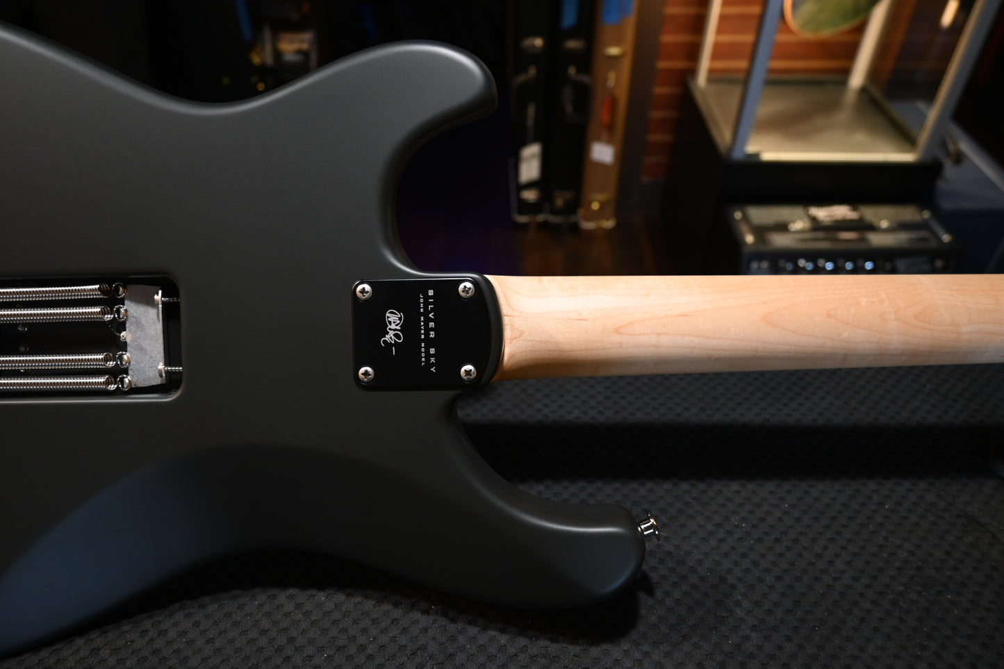 PRS Silver Sky Maple - Faded Black Tee Satin Guitar #4451