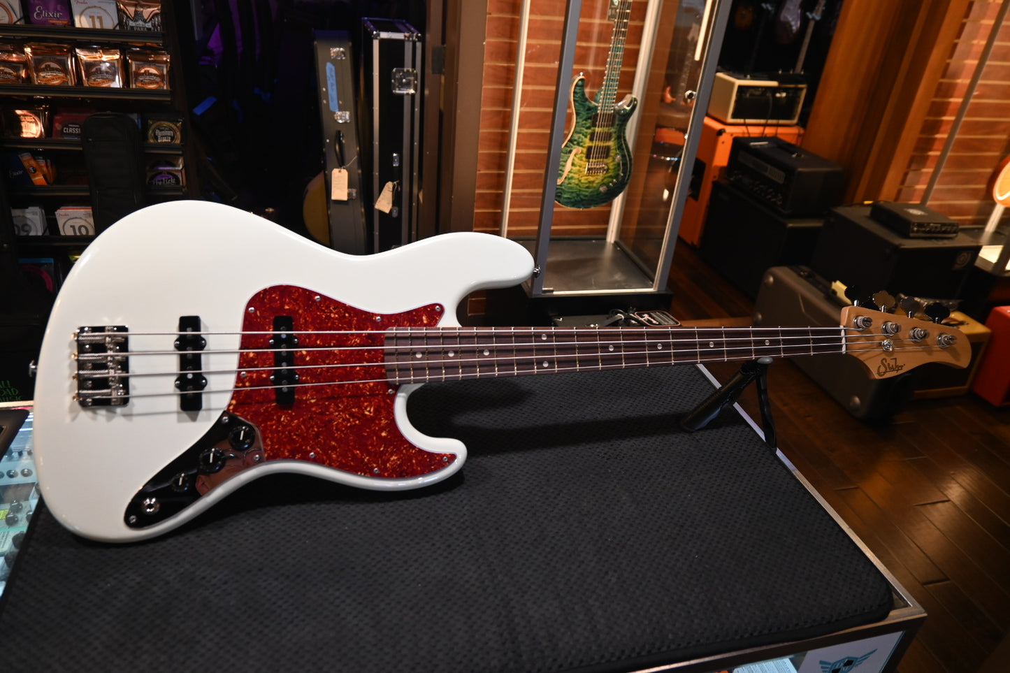 Suhr Classic J Antique - Olympic White Bass #0504