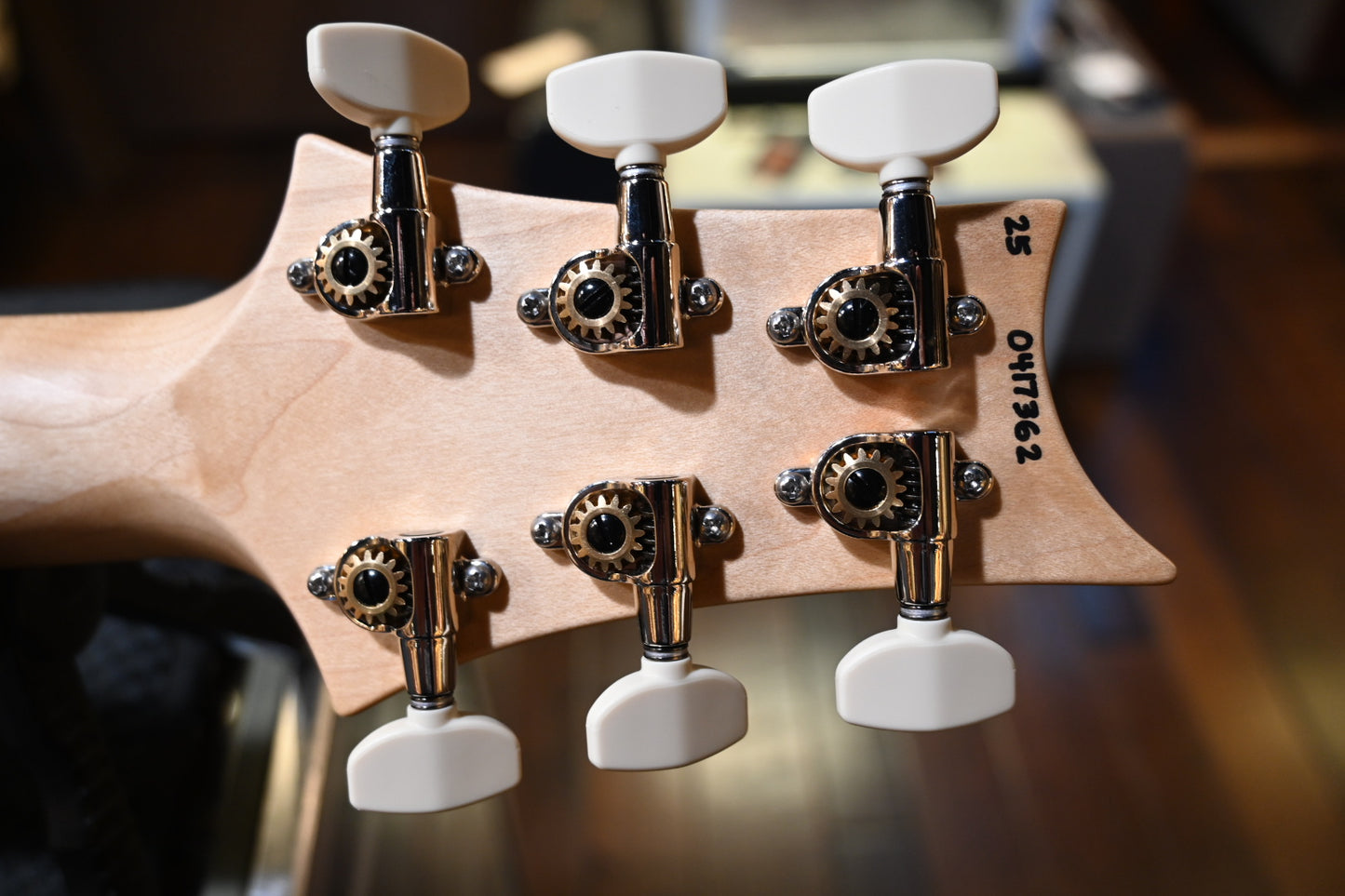 PRS Wood Library Swamp Ash Special - Black Doghair Guitar #7362 - Danville Music