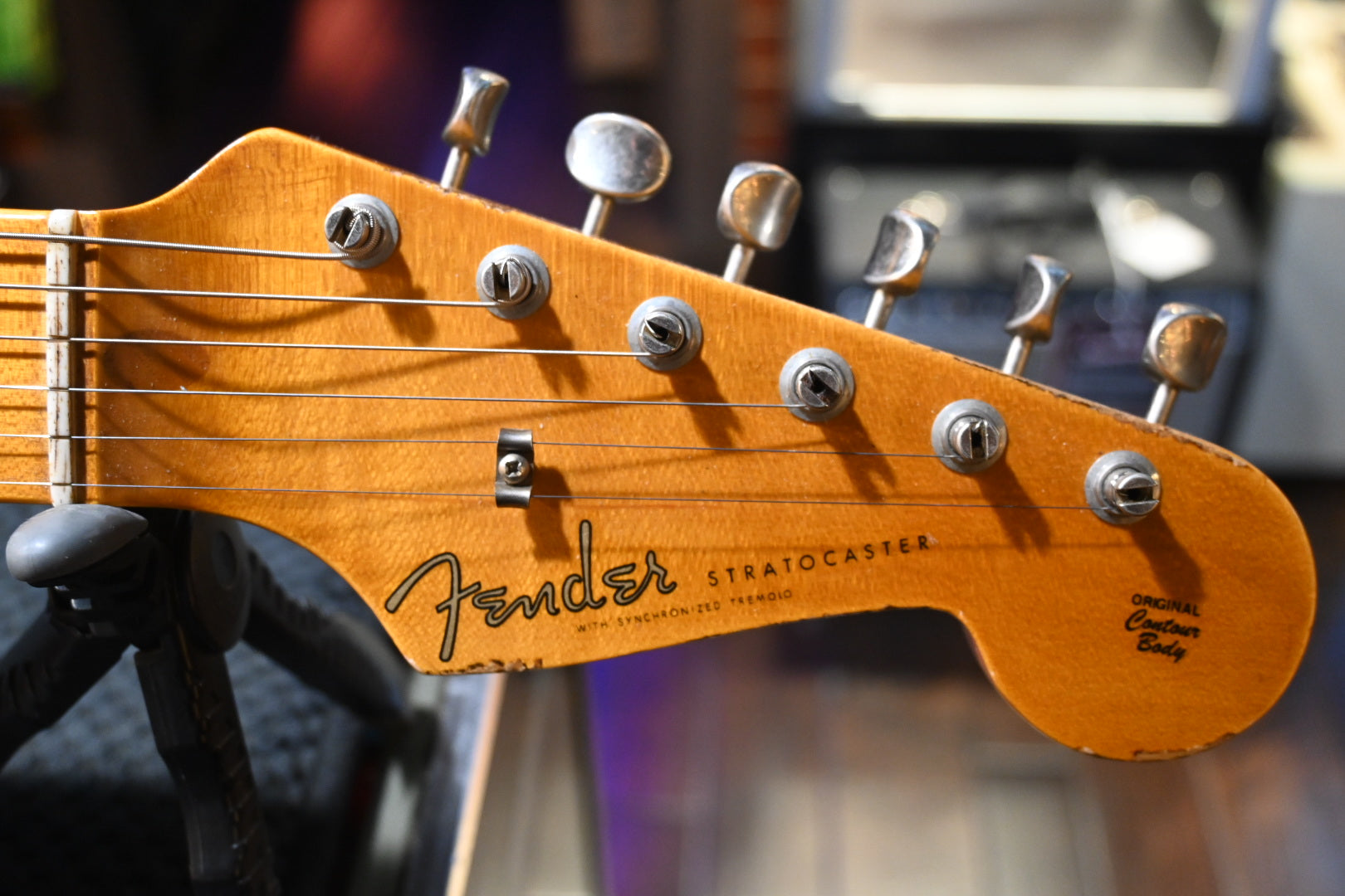Fender Custom Shop Alley Cat Stratocaster Heavy Relic 2023 - Torino Red Guitar #0917 - Danville Music