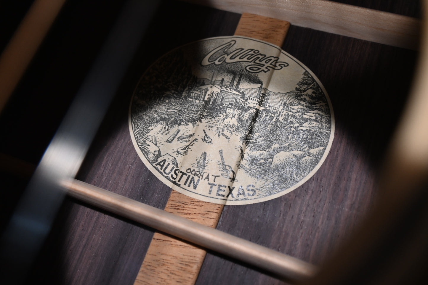 Collings OO2H T Adirondack Spruce/Indian Rosewood Guitar #6192 - Danville Music