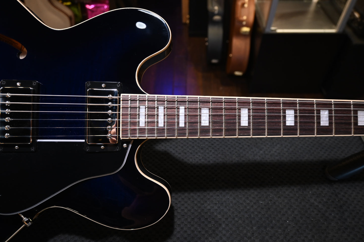 Gibson ES-335 Figured - Deep Ocean Burst Guitar #0087 - Danville Music