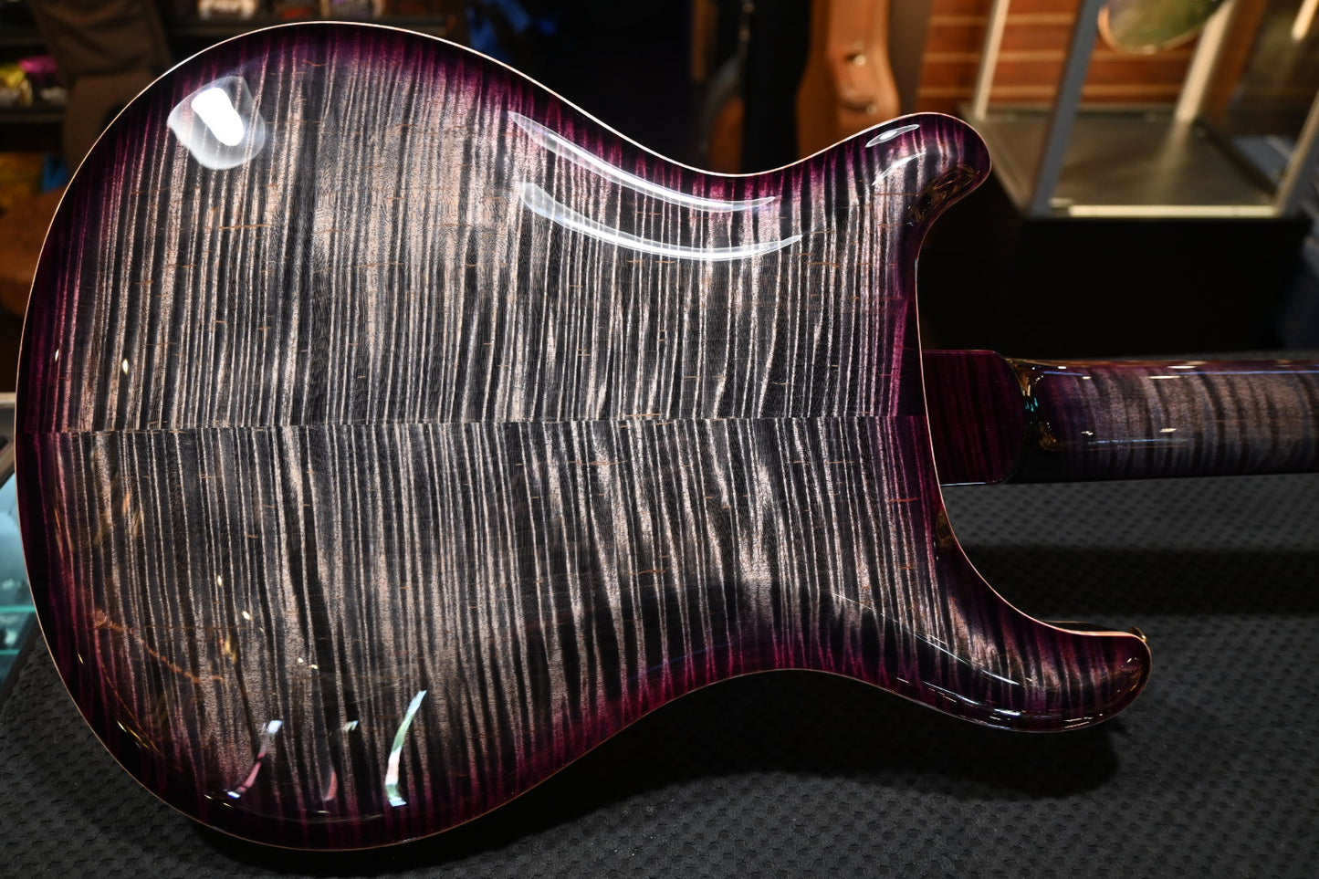 PRS Wood Library McCarty 594 Hollowbody II 10-Top - Charcoal Purple Burst Guitar #3511