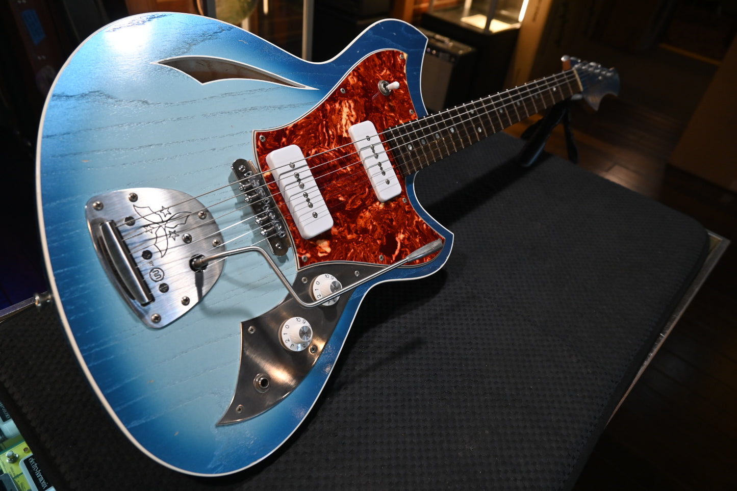 Novo Nucleus Miris J - Lake Sonic Burst Guitar #5325