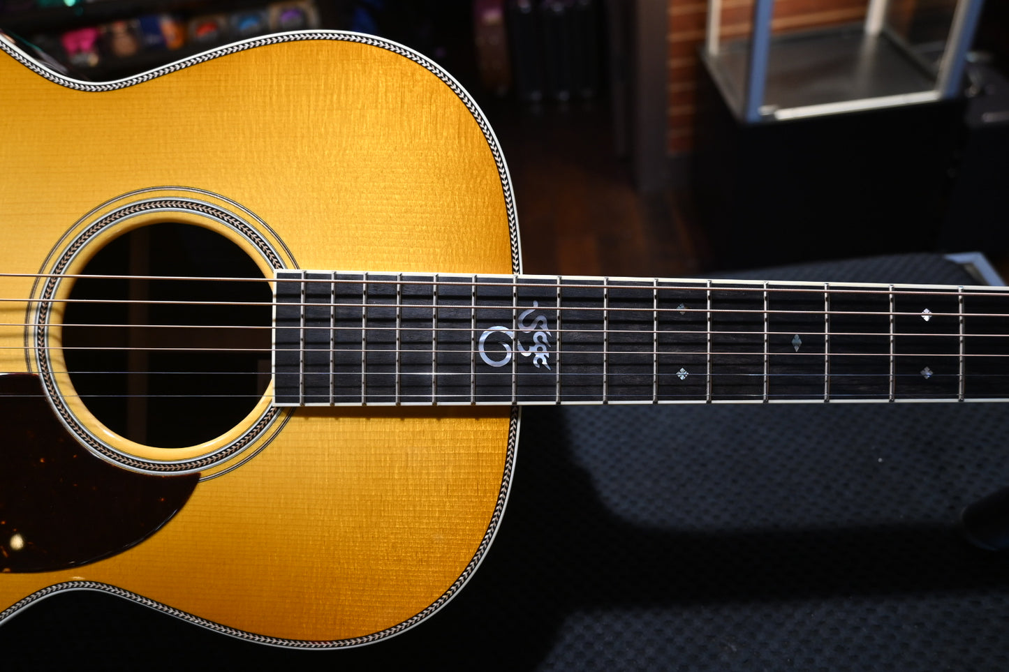 Santa Cruz OOO German Spruce/Rosewood - Buttered Toast Guitar #6114 - Danville Music