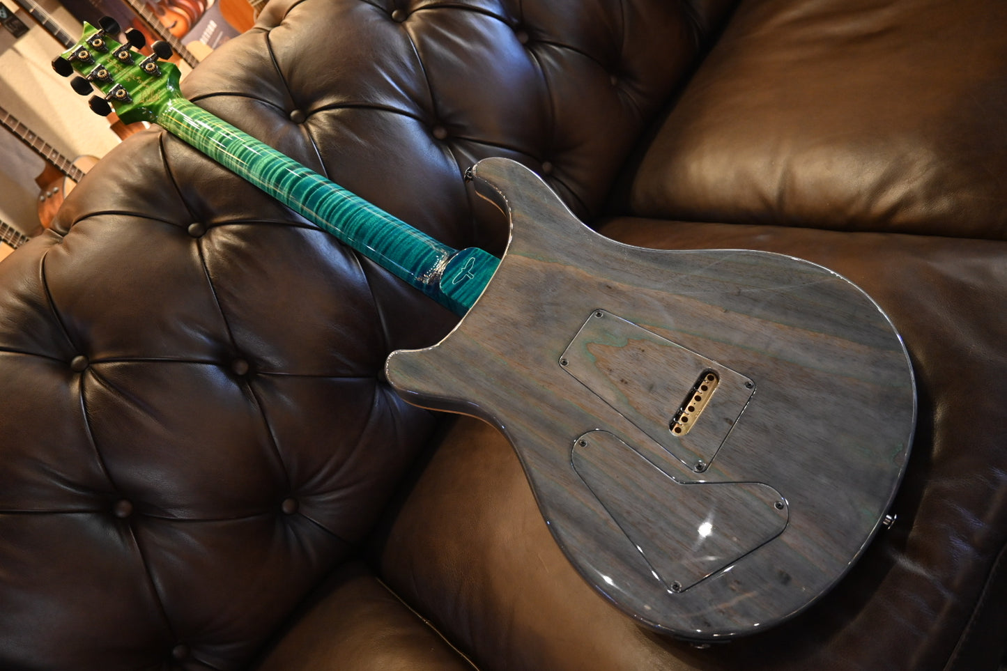 PRS Private Stock Special Semi-Hollow Gothic - Laguna Glow Guitar #10568 - Danville Music