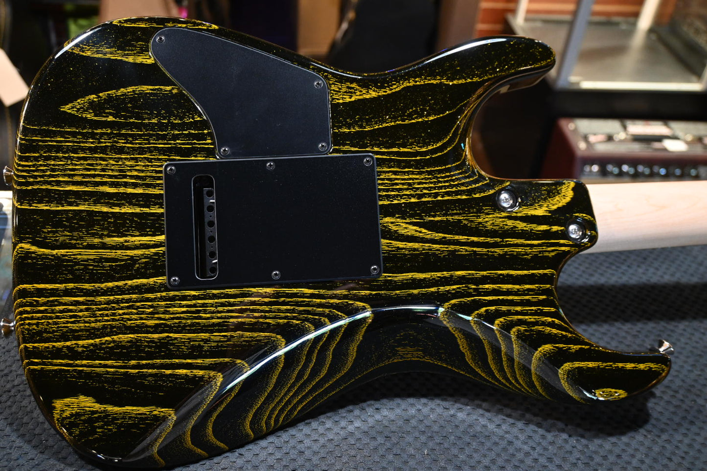 Tom Anderson Drop Top - Bumble Bee Burst Guitar #525A - Danville Music