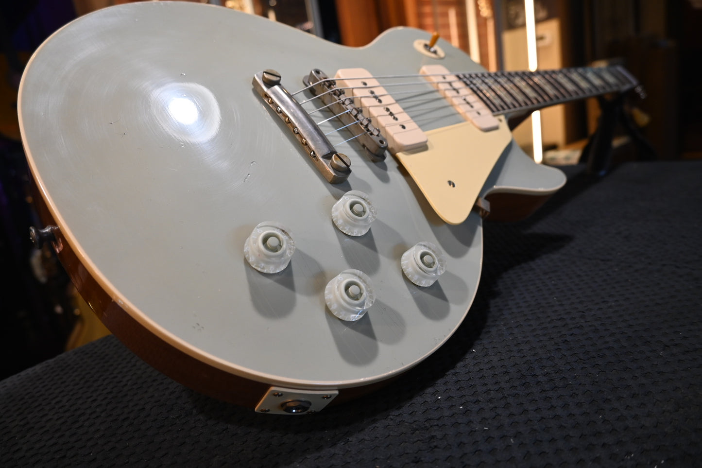 Gibson Custom Shop 1955 Les Paul Standard Platinum Murphy Lab Light Aged PSL - Platinum Guitar #5324 - Danville Music