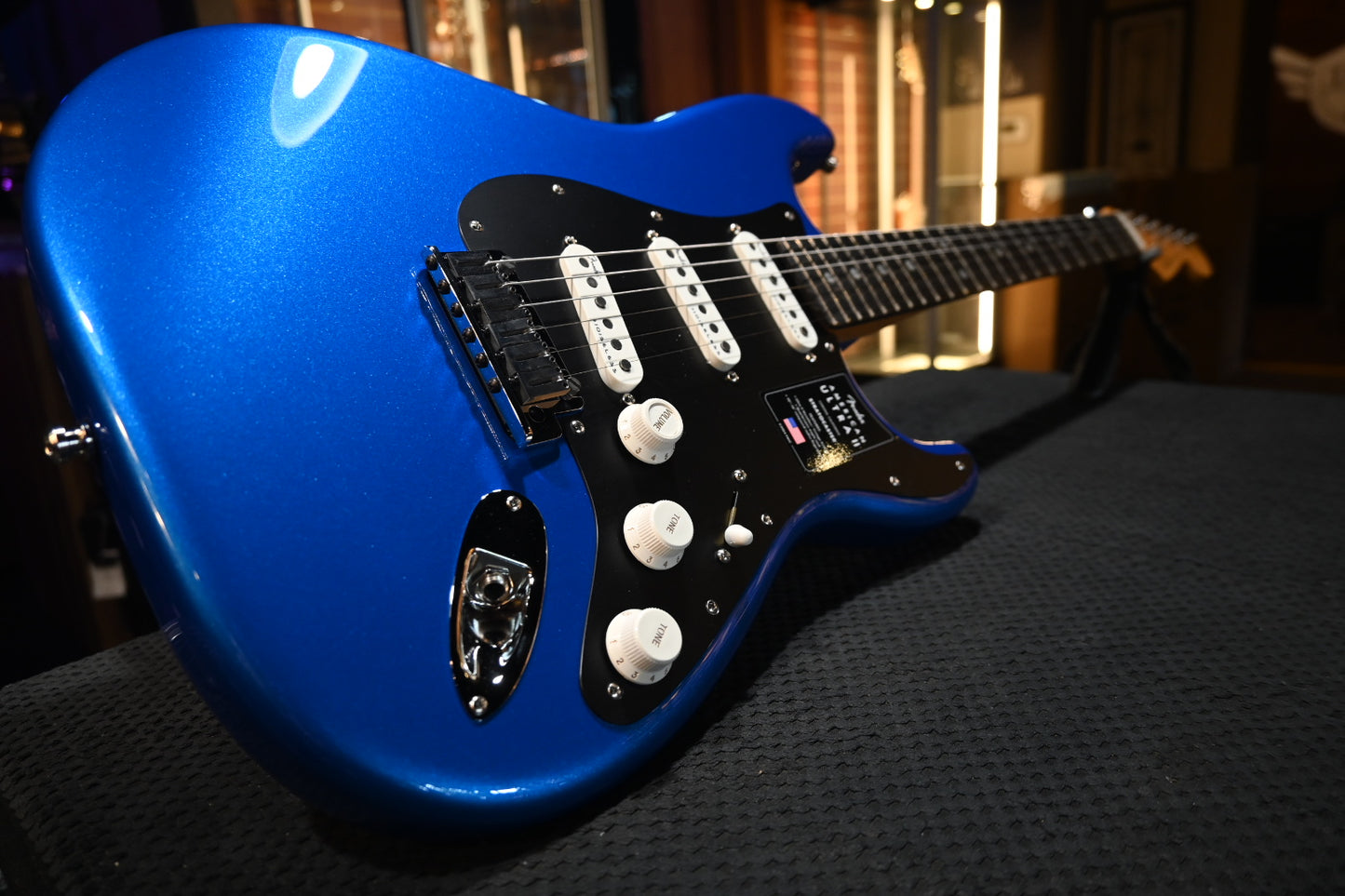 Fender American Ultra II Stratocaster - Noble Blue Guitar #9805 - Danville Music